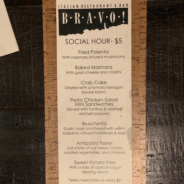 2/8/2019にCarl B.がBRAVO! Italian Restaurant &amp; Barで撮った写真