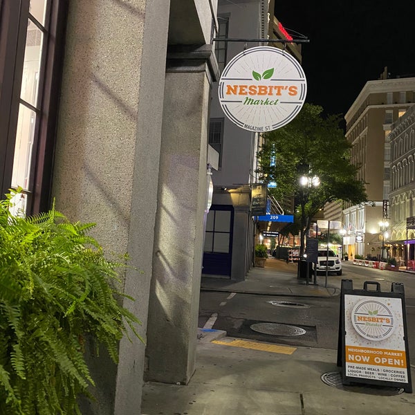 Nesbit’s Magazine Street Market Convenience Store in Central Business