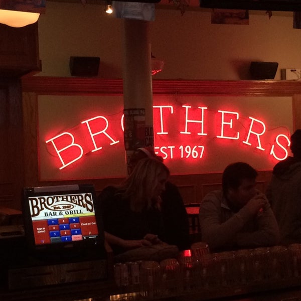 Photo taken at Brothers Bar &amp; Grill MPLS by Luke C. on 11/15/2014