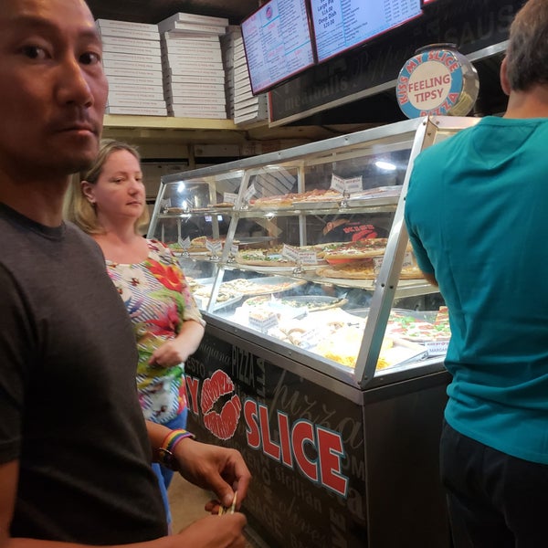 Photo taken at Kiss My Slice by Steve D. on 7/10/2018