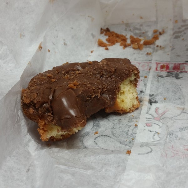 The Chocolate Cake Donut is out of this world. It must have beem made- fresh, this morning.