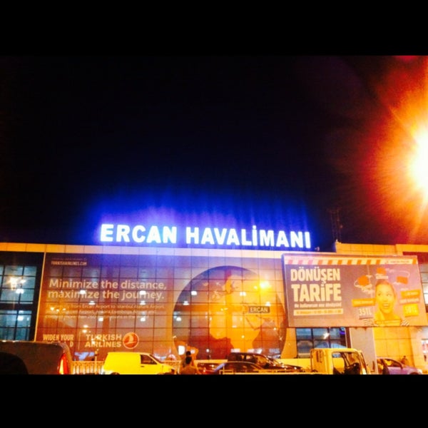 Photo taken at Ercan Airport (ECN) by Yasemin Çakan on 10/14/2015