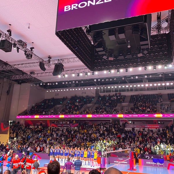 Photo taken at Ankara Arena by Esra K. on 12/19/2021