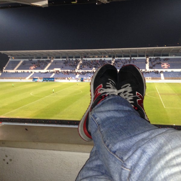 Photo taken at Estádio do Restelo by Ze T. on 1/2/2015