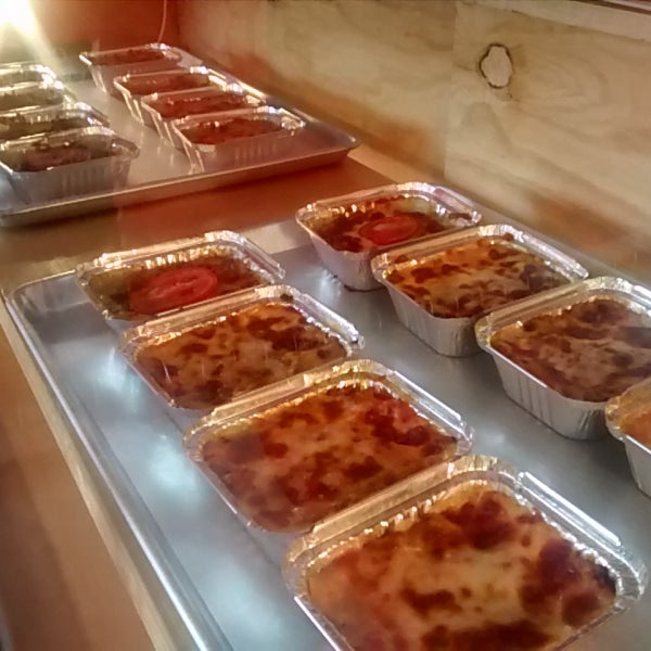 Lasagna hecha con pasta fresca, deliciosa.