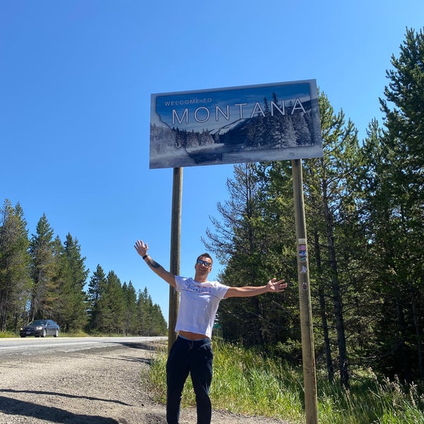 Idaho Montana Border