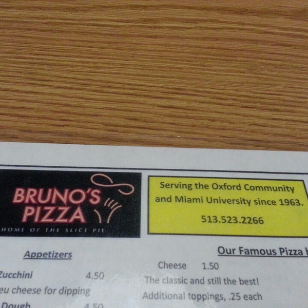 Photo taken at Bruno&#39;s Pizza by justcorey. on 5/15/2014