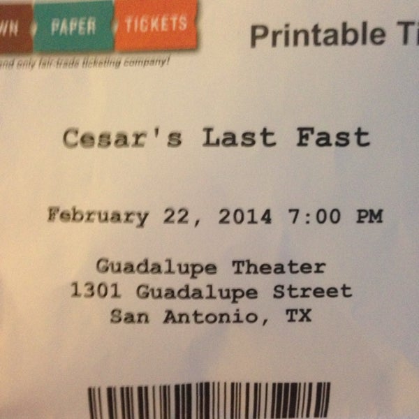 Foto diambil di Guadalupe Cultural Arts Center oleh Sarah R. pada 2/23/2014