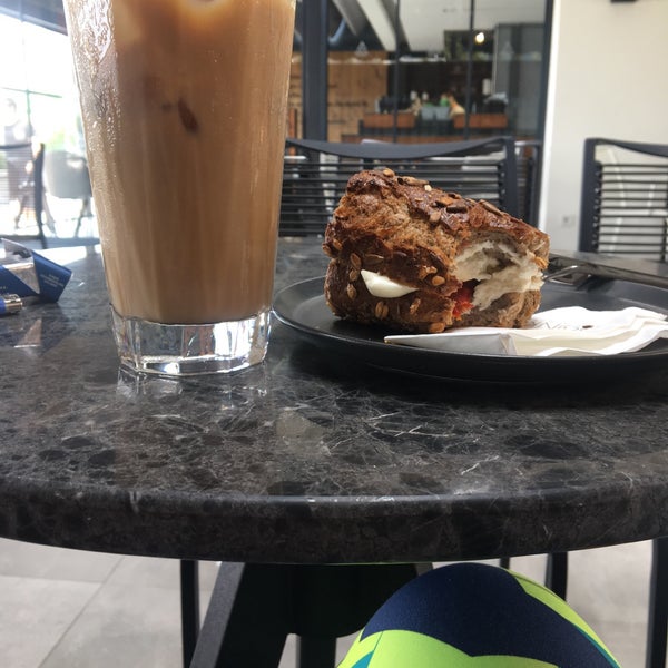 Photo taken at Monk Coffee &amp; More by Gift H. on 6/19/2018