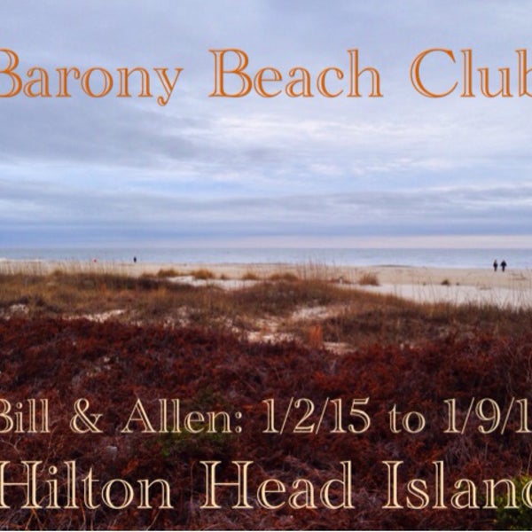 Photo prise au Marriott&#39;s Barony Beach Club par Bill W. le1/2/2015