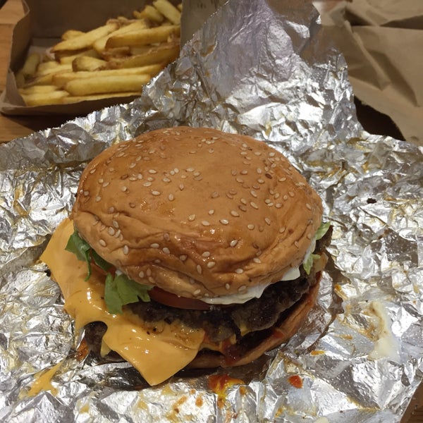 Photo taken at Five Guys by James S. on 3/12/2017
