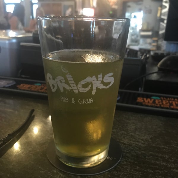 Photo taken at Bricks Pub and Grub by Marty on 7/6/2018