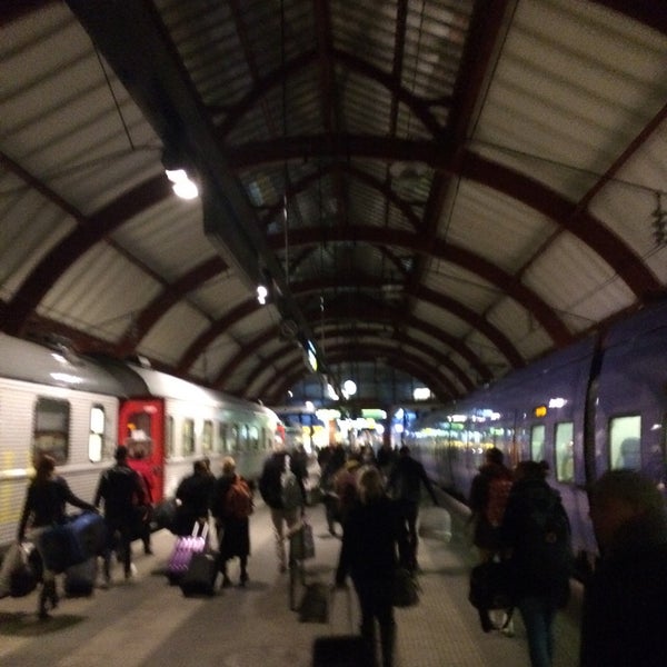 Photo taken at Malmö Central Station (XFP) by Bo A. on 10/8/2015