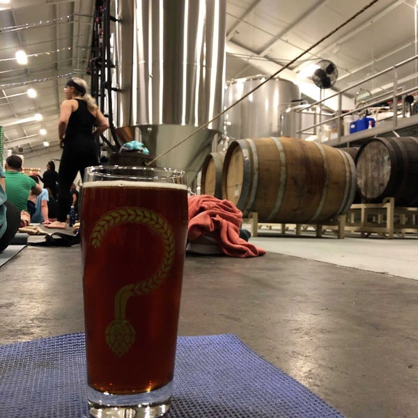 Photo taken at Unknown Brewing Co. by Kurt G. on 1/23/2019