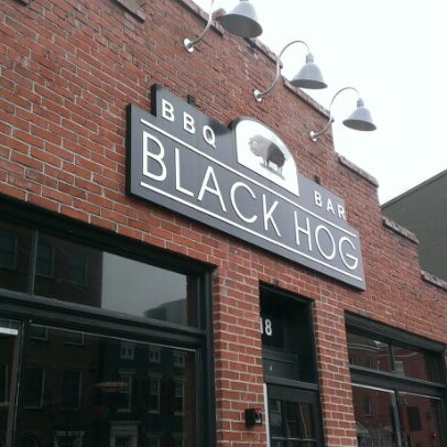 Photo taken at Black Hog BBQ by Kyle S. on 12/29/2012