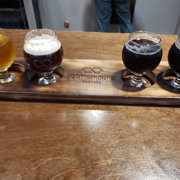 Photo taken at Common Bond Brewers by Anthony H. on 9/27/2019
