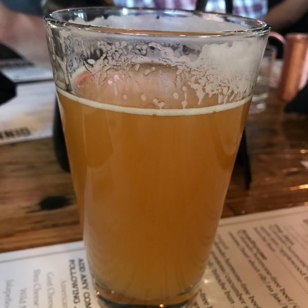 Photo taken at Backcountry Pizza &amp; Tap House by Tom H. on 4/12/2018