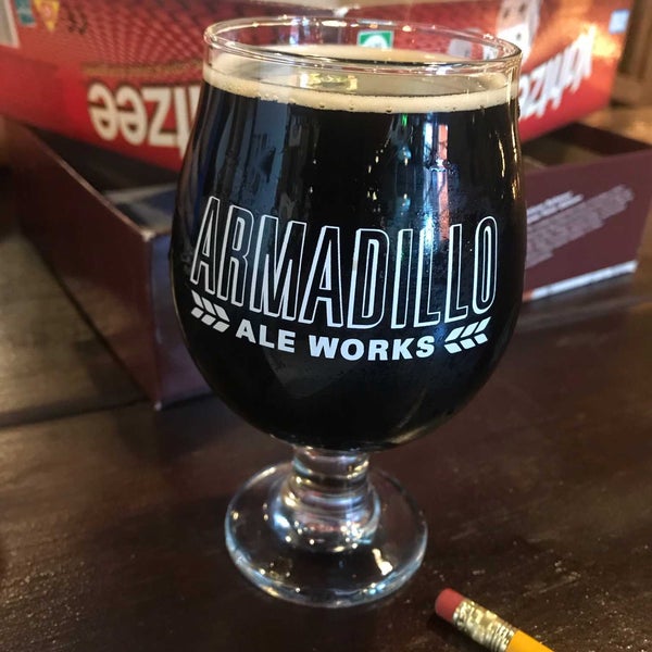 Photo taken at Armadillo Ale Works by Tom H. on 12/2/2018