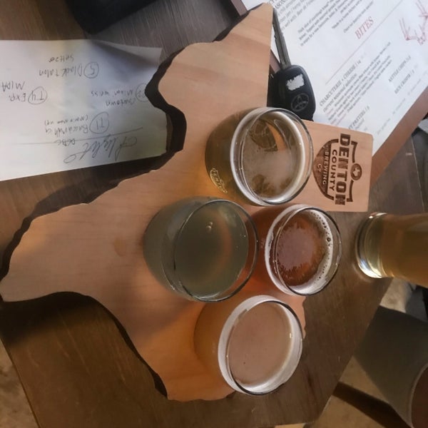 Photo taken at Denton County Brewing Co by Tom H. on 11/1/2019