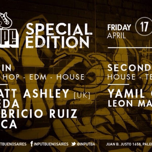 Friday 17th Hype Special Edition @ Input