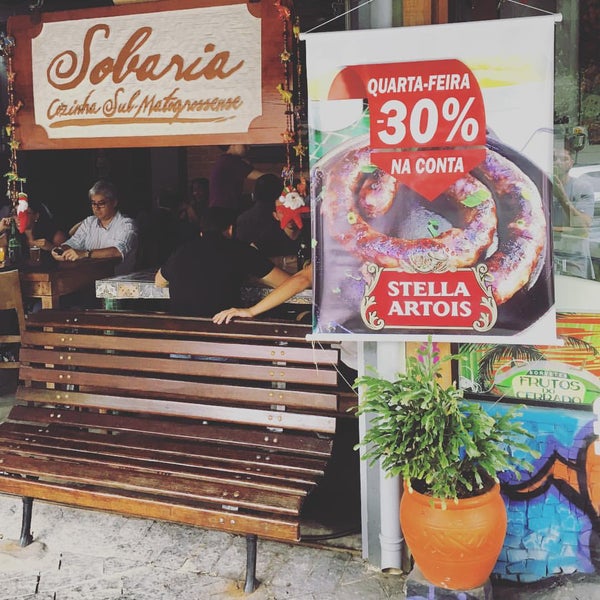 รูปภาพถ่ายที่ Sobaria Cozinha Sul-Matogrossense โดย Sobaria C. เมื่อ 12/9/2015