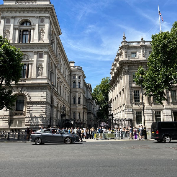 Photo taken at 10 Downing Street by Danny T. on 6/21/2022