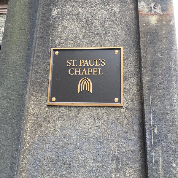 รูปภาพถ่ายที่ St. Paul&#39;s Chapel โดย Danny T. เมื่อ 6/13/2021