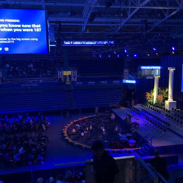 Photo taken at Alaska Airlines Arena by Chris T. on 9/22/2019