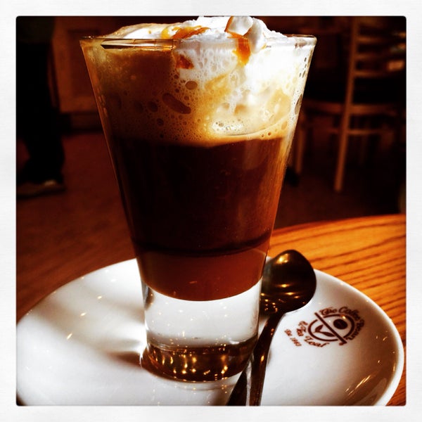 Caramel Espresso Con Panna. #yum #youregonnaneedthespoon