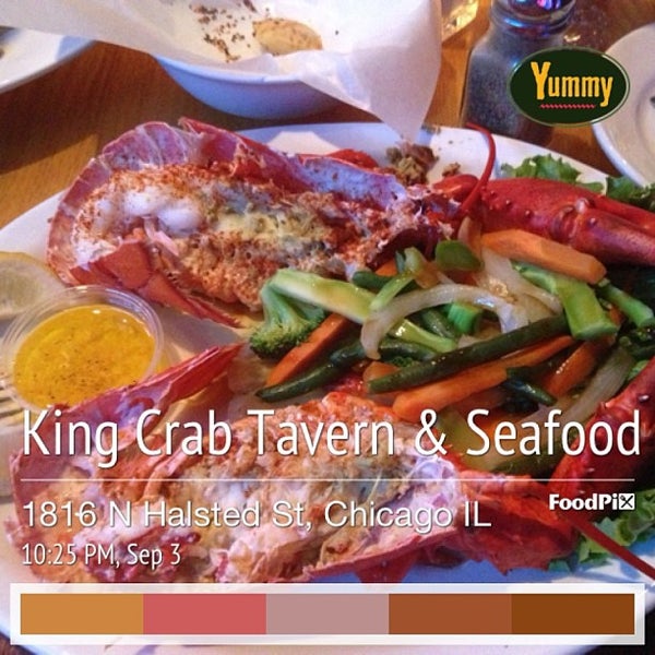 9/4/2013에 DJ Tek aka Mr. Chicago님이 King Crab Tavern &amp; Seafood Grill에서 찍은 사진