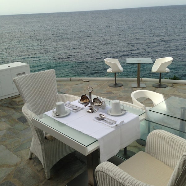 Photo taken at Petasos Beach Resort &amp; Spa - Luxury Hotel by Andreas P. on 5/18/2013