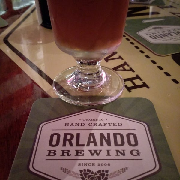 3/24/2019 tarihinde David K.ziyaretçi tarafından Orlando Brewing'de çekilen fotoğraf