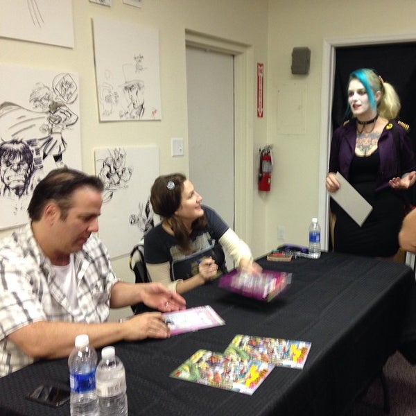 Photo taken at Heroes&#39; Haven Comics by iNerdia E. on 10/5/2014