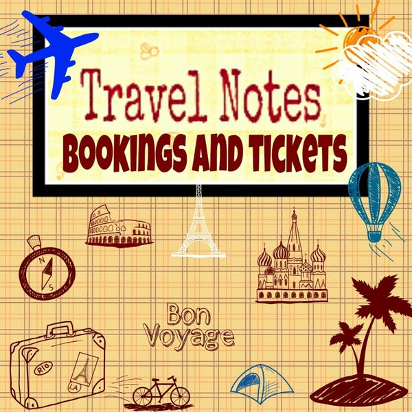 Travel notes. Traveler Notes. Travelers Notes.