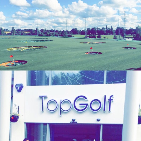 Photo taken at Topgolf by Anisha A. on 8/10/2014