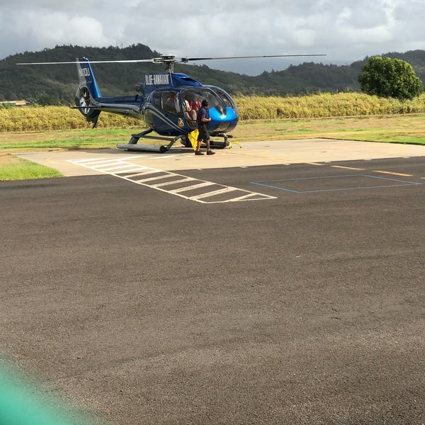 Photo taken at Island Helicopters Kauai by Raphael R. on 7/20/2017