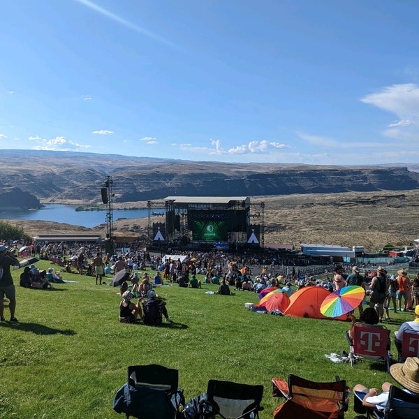 Photo taken at The Gorge Amphitheatre by Eunice on 7/24/2022