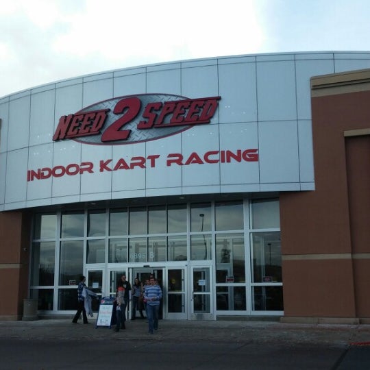 Photo taken at Need 2 Speed Indoor Kart Racing by Michael M. on 2/8/2014