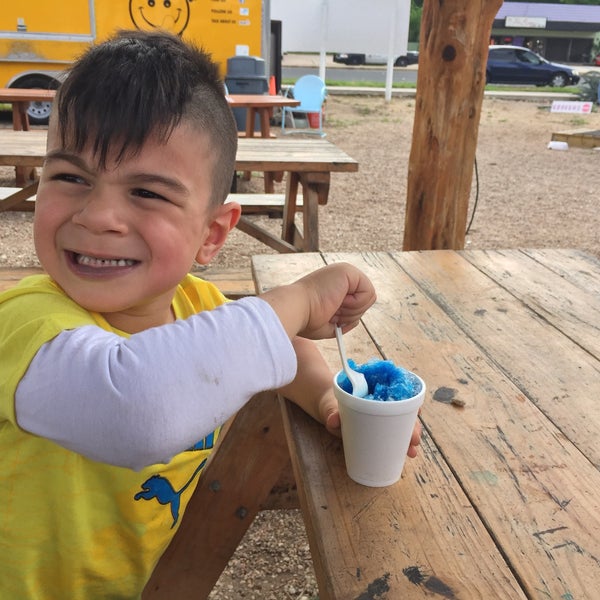 Photo taken at Rockaway Beach ATX Shaved Ice &amp; Subs by Israel G. on 4/12/2015