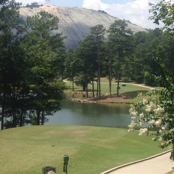 Photo taken at Stone Mountain Golf Club by Dink C. on 7/13/2014