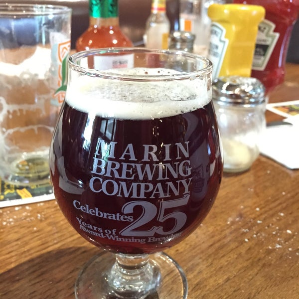 Photo taken at Moylan&#39;s Brewery &amp; Restaurant by David P. on 7/9/2015