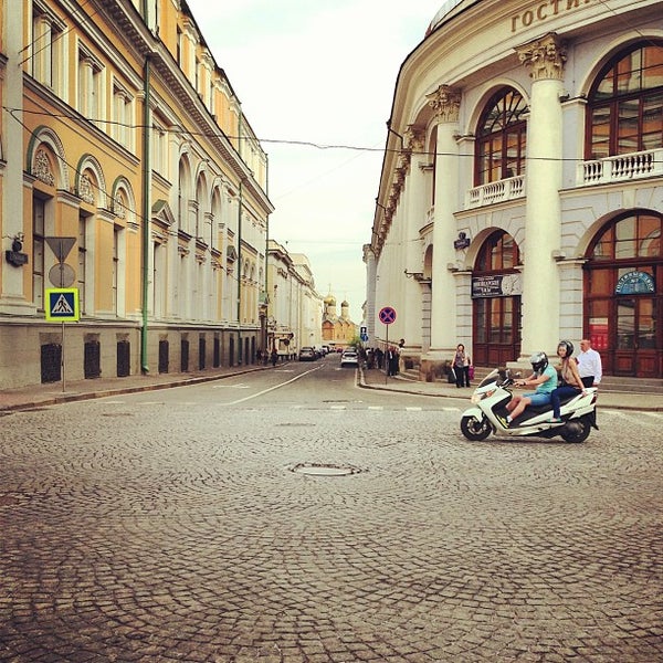 Москва рыбный переулок