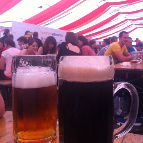 Photo taken at Český pivní festival 2014/Czech beer festival 2014 by Elizabeth T. on 5/24/2014