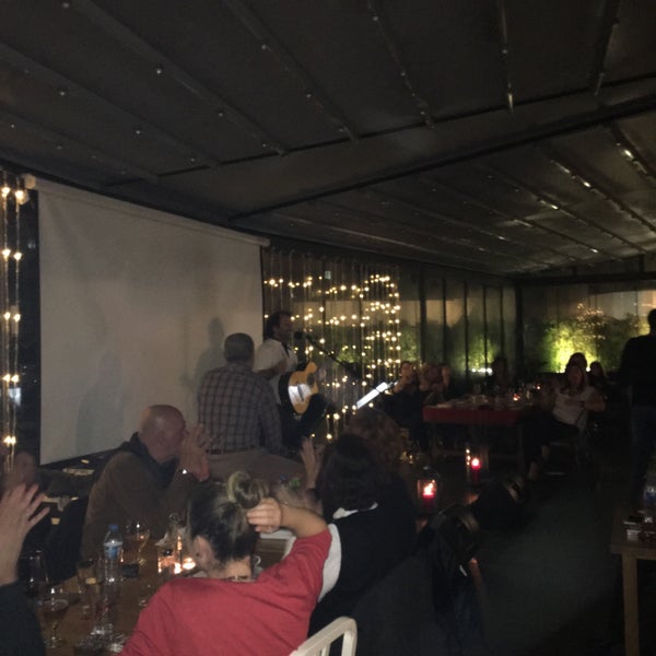 Photo taken at Sir Winston Café Bar Restaurant by Saffet Selçuk S. on 12/12/2015