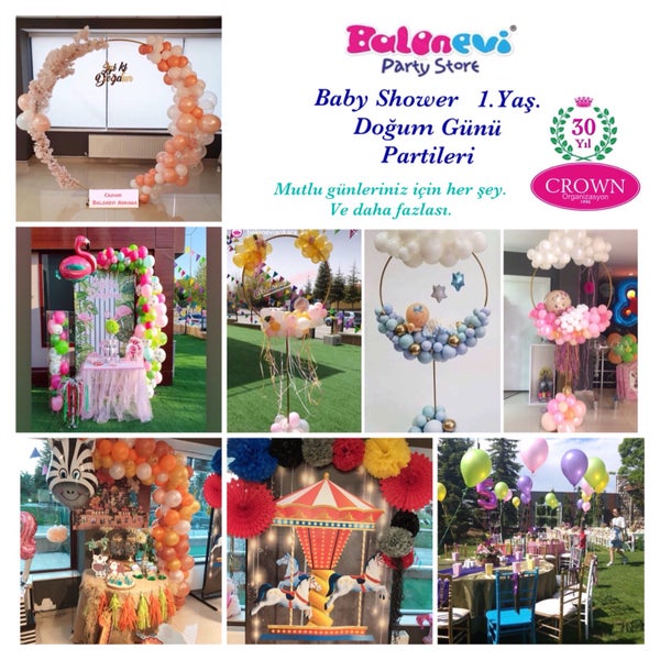 Photo taken at Balonevi Beytepe &amp; Crown Showroom by Crown Balonevi Party Store T. on 5/16/2019