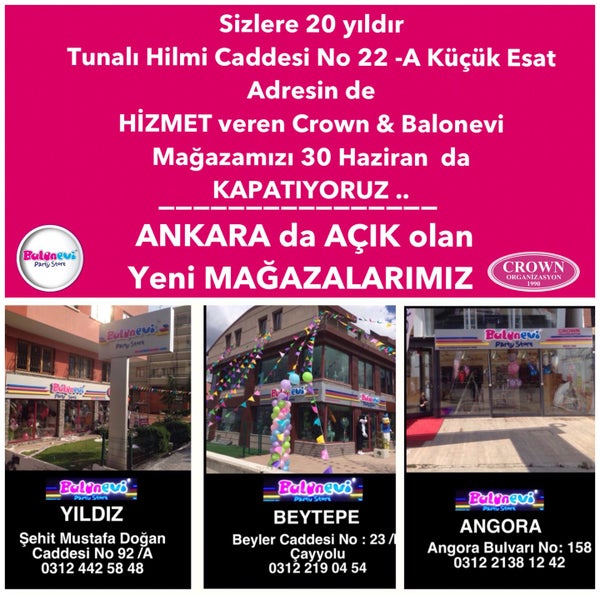 photos at crown balon evi party store esat toy game store in cankaya