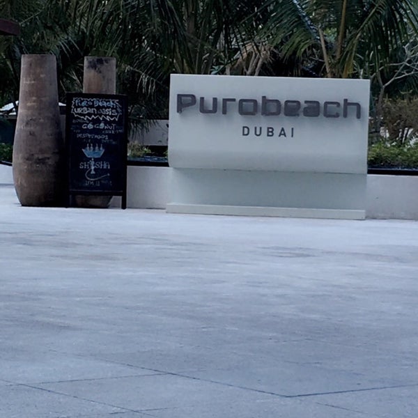 Das Foto wurde bei Purobeach Urban Oasis Dubai von Meshal M. A. am 3/7/2017 aufgenommen