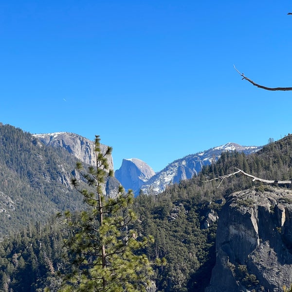 A webcam view of half Dome
