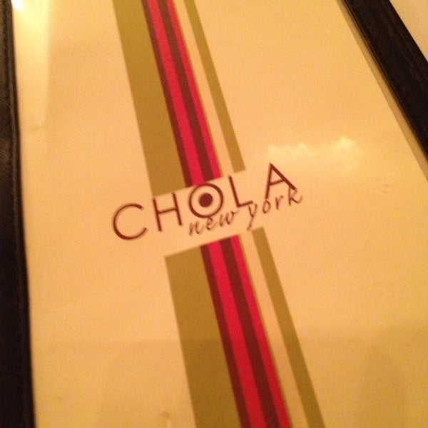 Foto diambil di Chola Eclectic Indian Cuisine oleh Sonoko M. pada 8/31/2013