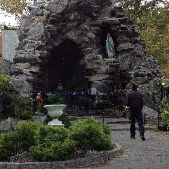 Our Lady of Lourdes Grotto Church in Bronx